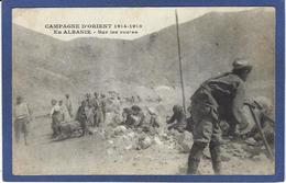 CPA Albanie Albania Type écrite Guerre Métier - Albanien