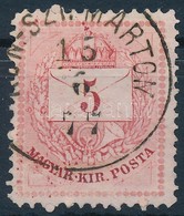 O 1874 5kr Az Alsó Részen Kontár Vésésjavítás (ex Lovász) - Autres & Non Classés