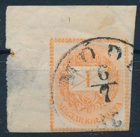 O 1874 Hírlapbélyeg ívsarki / Corner Newspaper Stamp - Autres & Non Classés