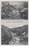 AK Heeselichtmühle Gasthof A Hohnstein Heeselicht Hohburkersdorf Zeschnig Rathewalde Cunnersdorf Ehrenberg Stürza Dobra - Hohnstein (Sächs. Schweiz)