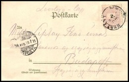 1899 Levelezőlap 2kr Bérmentesítéssel 'HERLÁNY / ABAUJ-MEGYE' - Altri & Non Classificati