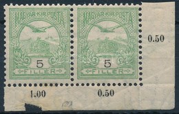 ** * 1904 Turul 5f ívsarki Pár, Ritka 4-es Vízjelállással (7.200) - Altri & Non Classificati