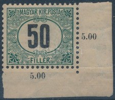 ** 1905 Zöldportó IV. ívsarki 50f - Autres & Non Classés