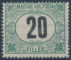 ** 1909 Zöldportó VI. 20f - Other & Unclassified