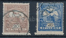 O 1913 Turul 20f és 25f Elfogazva / Shifted Perforations - Sonstige & Ohne Zuordnung