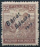 * Bánát-Bácska 1919 Arató 35f Garancia Nélkül (9.000) - Andere & Zonder Classificatie