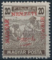 * Szeged 1919 Magyar Posta 20f Garancia Nélkül (**20.000) - Autres & Non Classés
