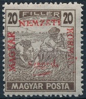 * Szeged 1919 Magyar Posta 20f Garancia Nélkül (**20.000) - Altri & Non Classificati