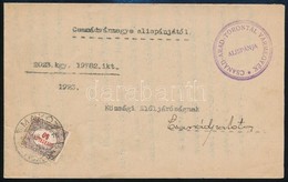 1923 Kivonat Hivatalos 50K Bérmentesítéssel - Sonstige & Ohne Zuordnung