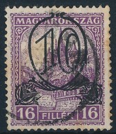 O 1931 Kisegítő 10f / 16f Eltolódott Felülnyomással - Altri & Non Classificati