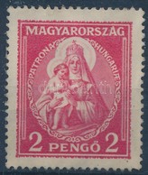 1932 Nagy Madonna 2P újragumizott Bélyeg (12.500) - Autres & Non Classés