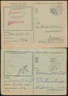 1940-1942 5 Db II. Világháborús Tábori Postai Levelezőlap TP 2, 12, 13, 17, 30 - Sonstige & Ohne Zuordnung