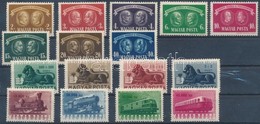 ** 1945-1946 Vértanúk, Bélyegjubileum és Vasútjubileum Sorok (5.800) - Altri & Non Classificati