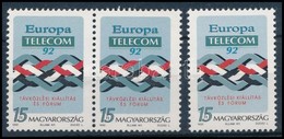 ** 1992 Telecom (II.) Pár Kettős 'Europa' Felirattal + Támpéldány - Autres & Non Classés
