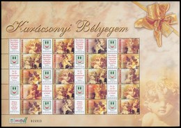 ** 2004 Karácsony Bélyegem 3 Klf Teljes ív Sorszám Nélkül (33.000) - Altri & Non Classificati