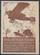 ** 1925/4bb II. M. Filatelista Nap Emlékív (16.000) - Autres & Non Classés