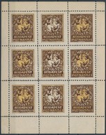 ** 1927/2ab IV. Magyar Filatelista Nap Emlékkisív (9.000) - Other & Unclassified