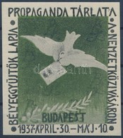 ** 1937/3a Bélyeggyűjtők Lapja Propaganda Tárlata Emlékblokk (6.500) - Other & Unclassified