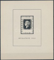 (*) 1941/1Ia 100 éves A Bélyeg Emlékív (15.000) - Sonstige & Ohne Zuordnung