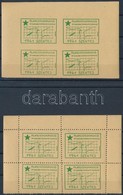 ** 1941/11ca + 11cb Eszperantó Bélyegkiállítás Emlékív (alsó ívszél Hiány) (13.000) - Andere & Zonder Classificatie