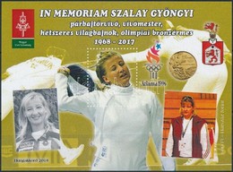 ** 2018 In Memoriam Szalay Gyöngyi, Vívó Emlékív - Altri & Non Classificati