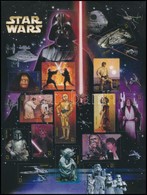 ** 2007 Star Wars Fólia ív,
Star Wars Foil Sheet
Mi 4212-4226 - Sonstige & Ohne Zuordnung