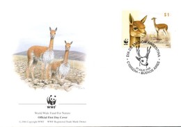 2002 WWF Őshonos állatok FDC Mi 2749-2752 - Sonstige & Ohne Zuordnung