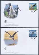 2010 WWF: Madár Sor 4 Db FDC-n Mi 681-684 - Autres & Non Classés