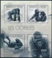 ** 2012 Gorilla Kisív Mi 2848-2851 - Autres & Non Classés