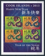 ** 2013 Kínai Újév: Kígyó éve Blokk Mi 237 - Autres & Non Classés