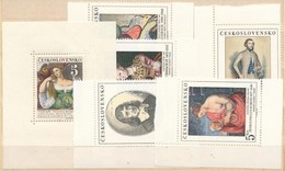 ** 1965 Festmény Blokk Mi 22 + 1977 Festmény Sor Mi 2413-2417 - Other & Unclassified