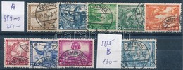 O 1933 Wagner Mi 499A-507 Stecklapon (Mi EUR 380,-) - Sonstige & Ohne Zuordnung