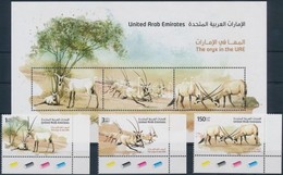 ** 2014 Arab Bejza ívsarki Sor Mi 1114-1116 + Blokk 82 - Andere & Zonder Classificatie