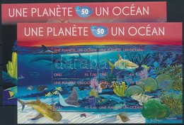 ** 2010 Egy Bolygó Egy óceán Blokksor Mi 27-28 - Altri & Non Classificati