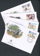 ** 2001 WWF: Cibethiéna Sor Mi 254-257 + 4 FDC - Sonstige & Ohne Zuordnung