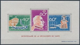 ** 1968 Tahiti Felfedezése Blokk Mi 1 - Andere & Zonder Classificatie