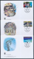 2009 3 Db WWF FDC Mi 4500-4501, 4503 - Other & Unclassified