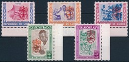 ** 1962 WHO Felülnyomott Sor,
WHO Overprinted Set
Mi 95-99 - Autres & Non Classés