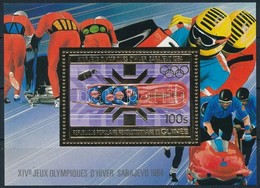 ** 1983 Téli Olimpia Blokk Mi 79 - Altri & Non Classificati