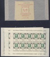 ** 1967 Bélyegkiállítás Kisívsor Mi 880-882 Hozzá 10 Db Kiállítási Belépőjegy - Autres & Non Classés