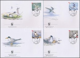 2006 WWF: Madarak Sor 4 Db FDC-n Mi 774-777 - Andere & Zonder Classificatie