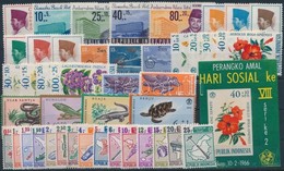 ** 1965 7 Klf Sor + 16 Klf önálló érték + 1 Blokk,
7 Diff Set + 16 Diff Value + 1 Block - Andere & Zonder Classificatie