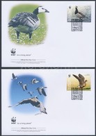 2011 WWF: Madarak Sor 4 Db FDC-n Mi 1298-1301 - Andere & Zonder Classificatie