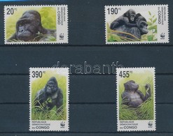 ** 2002 WWF Gorilla Sor Mi 1708-1711 - Other & Unclassified