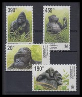 ** 2002 WWF: Keleti Síkvidéki Gorilla Sor Mi 1708-1711 - Altri & Non Classificati