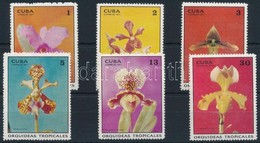 ** 1971 Orchideák Sor Mi 1694-1700 - Other & Unclassified