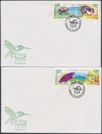 2007 Ökoturisztikai Kongresszus Sor Párokban Mi 4982-4985 2 Db FDC-n - Sonstige & Ohne Zuordnung