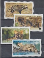 ** 2007 WWF Afrikai Cibetmacska Sor Mi 2948-2951 - Sonstige & Ohne Zuordnung