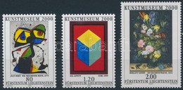 ** 2000 A Vaduz-i Szépművészeti Múzeum Megnyitása Sor Mi 1245-1247 - Altri & Non Classificati