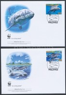 2009 WWF: Delfinek Sor 4 Db FDC-n Mi 4768-4771 - Altri & Non Classificati